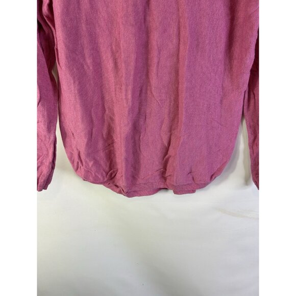 Polo Ralph Lauren Pony Stitched Cotton Lightweight Dolman Sweater Pink - Picture 4 of 8